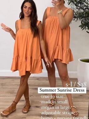 TALULAH Orange Mini Dress